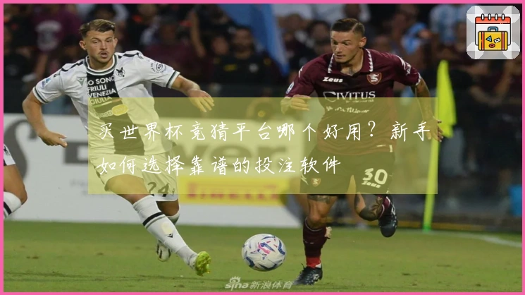 买世界杯竞猜平台哪个好用?新手如何选择靠谱的投注软件